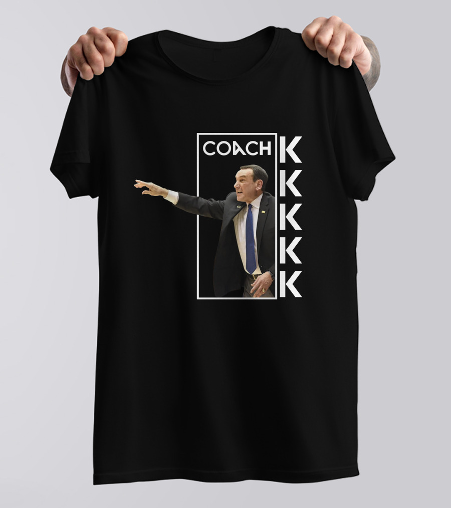 COACH K Duke Basketball Legend T-Shirt