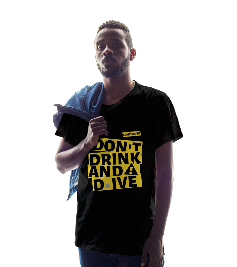 Sontoloyo Don't Drink And Drive Warning T-Shirt