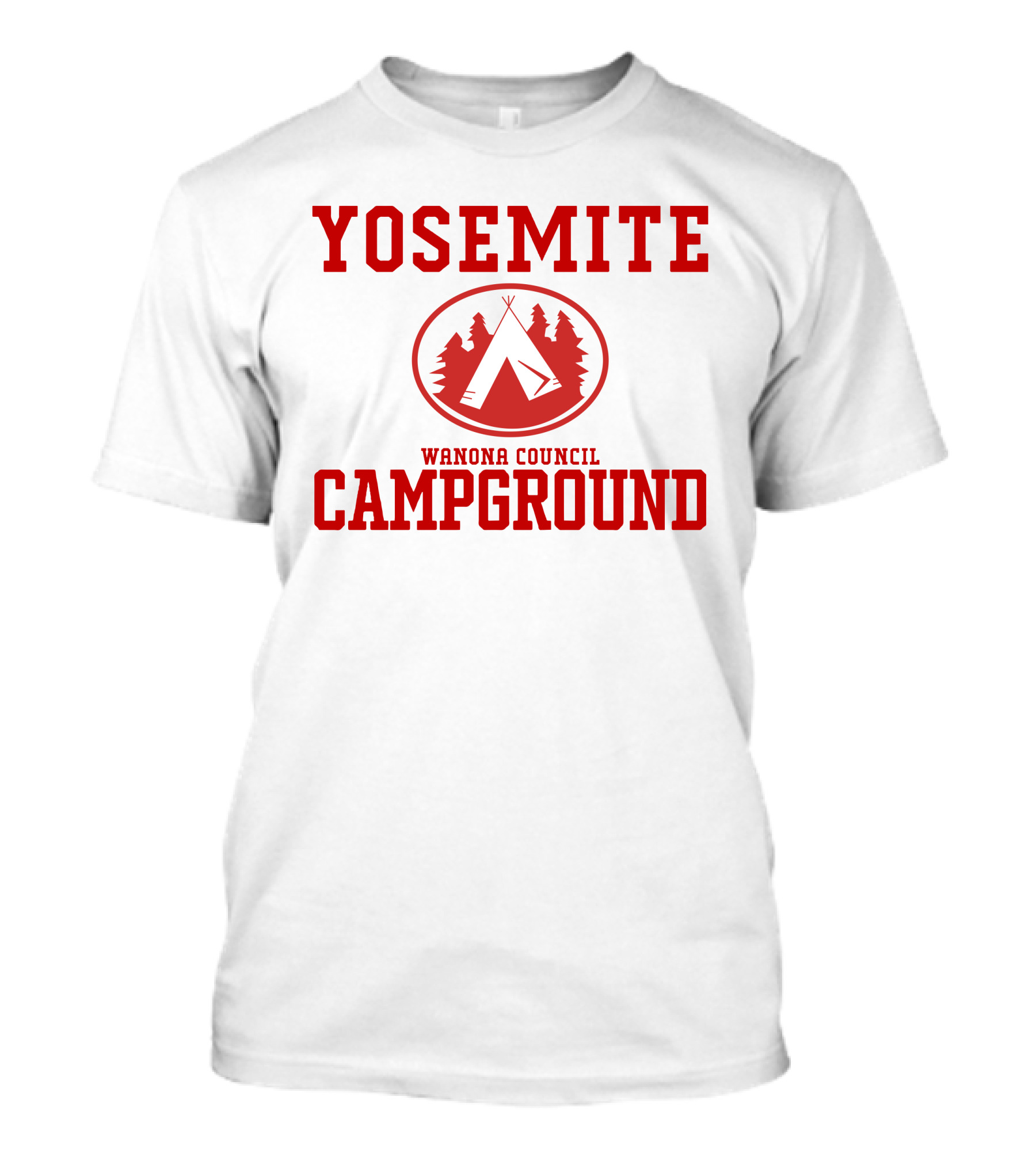 Yosemite Wanona Council Campground Logo T-Shirt