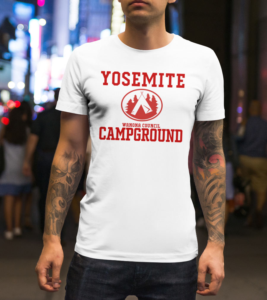 Yosemite Wanona Council Campground Logo T-Shirt