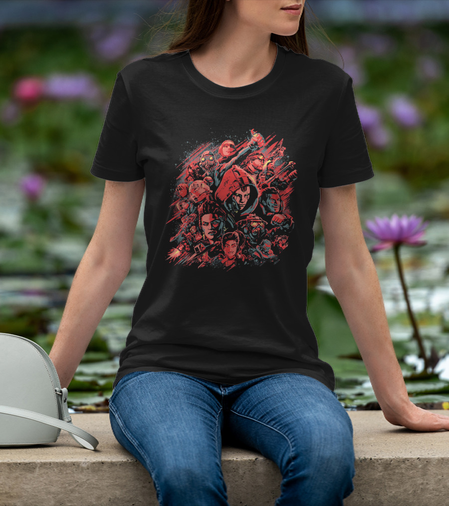 Apex Legends Character Collage T-Shirt