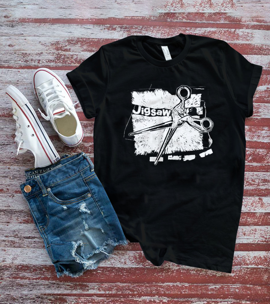 Jigsaw Scissors Conan Gray Merch T-Shirt