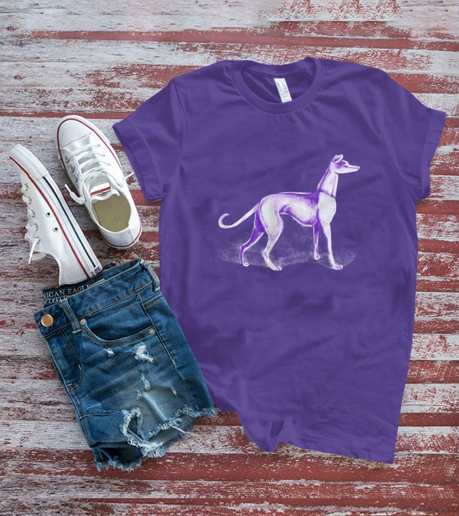 That One Purple Dog Greyhound Merch T-Shirt
