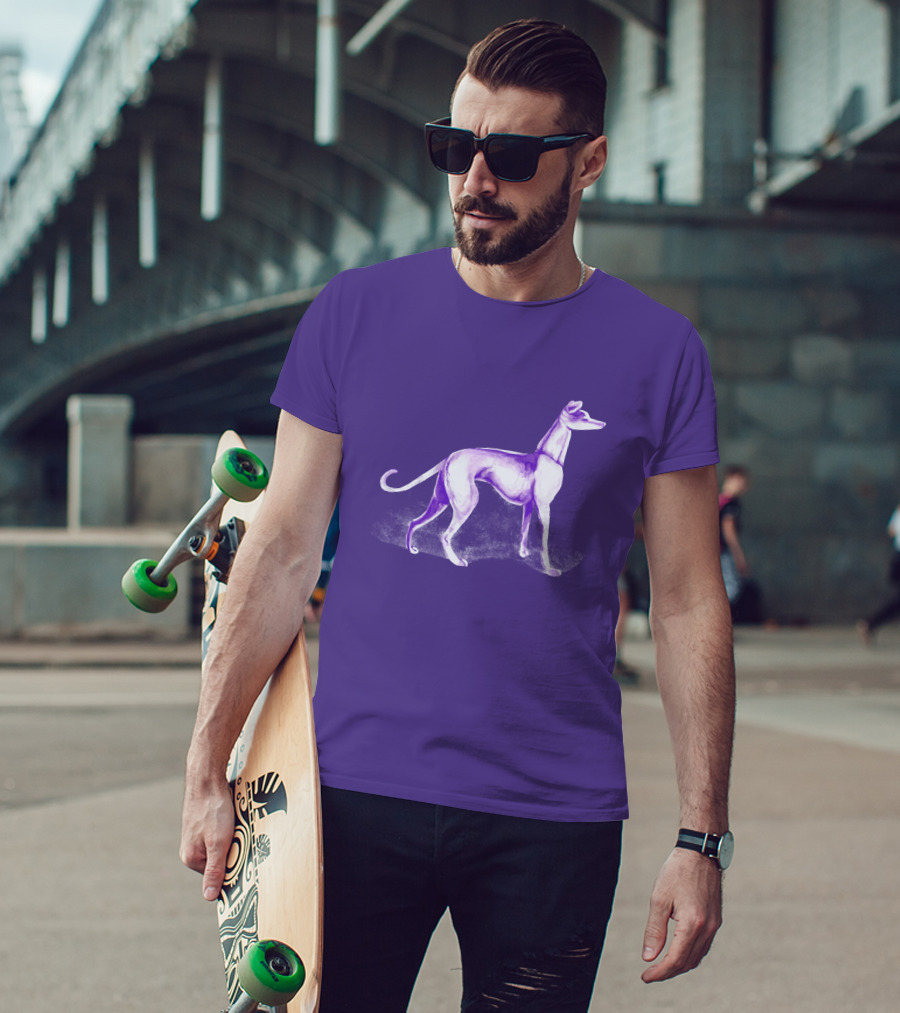 That One Purple Dog Greyhound Merch T-Shirt