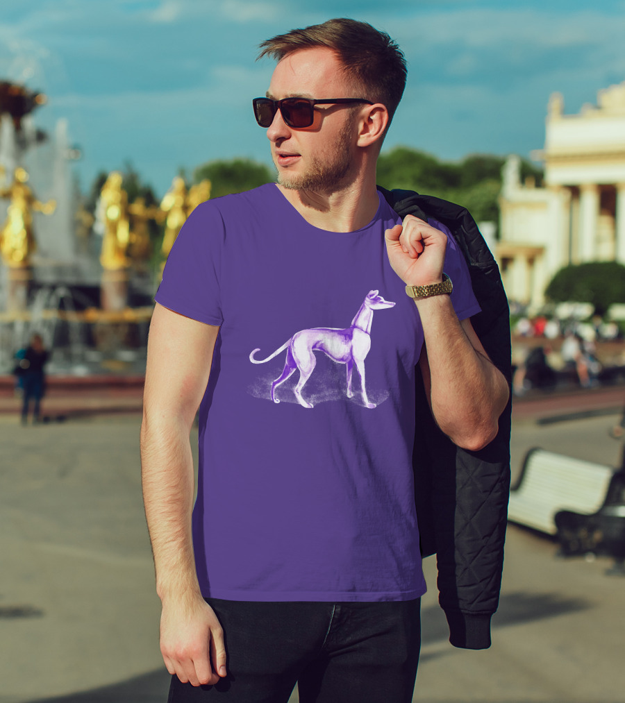 That One Purple Dog Greyhound Merch T-Shirt