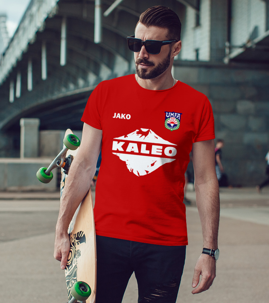 JAKO Kaleo UMFA Crest Red T-Shirt