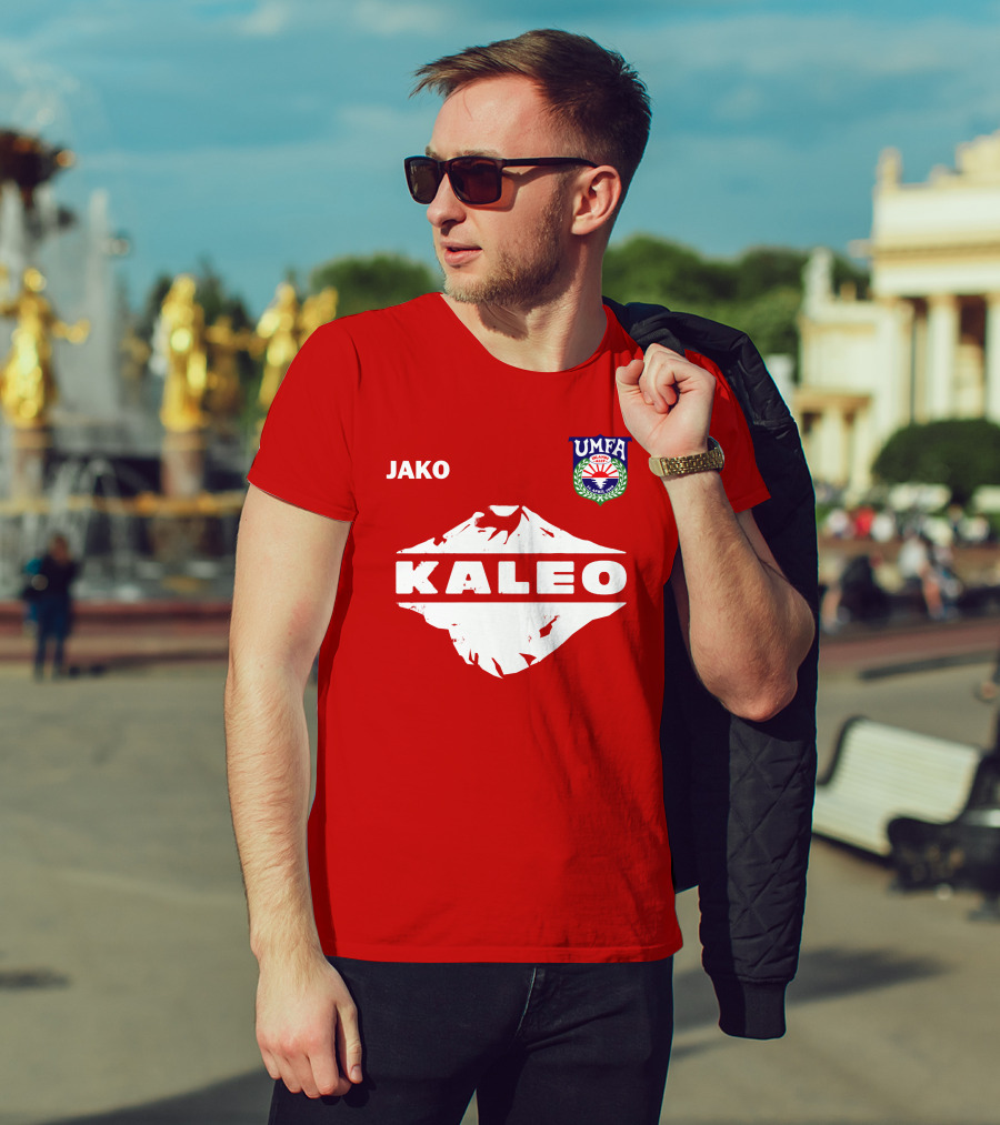JAKO Kaleo UMFA Crest Red T-Shirt