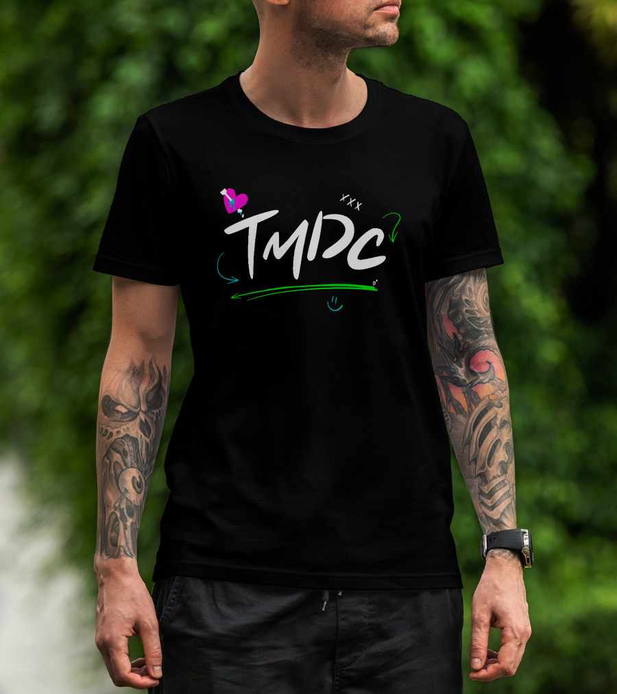 TMDC Heart Arrows Smiley XXX T-Shirt