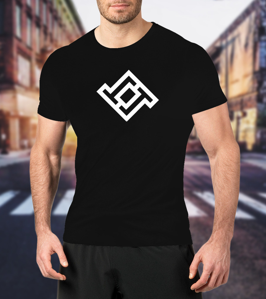Lossless Merch Geometric Maze T-Shirt