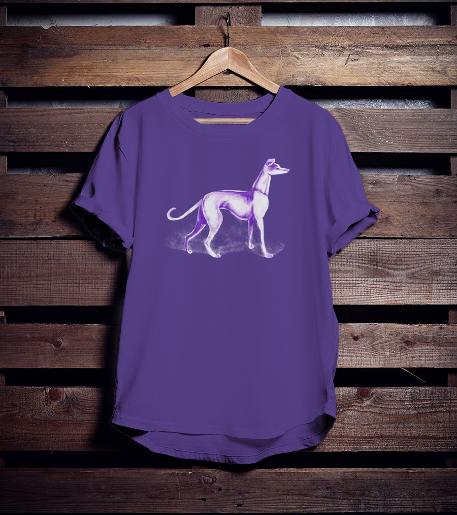 Jared Greyhound Purple T-Shirt