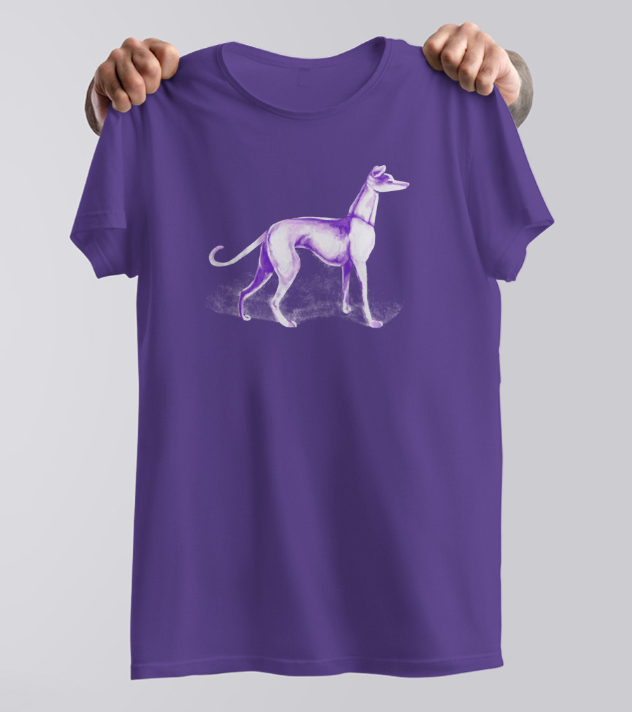 Jared Greyhound Purple T-Shirt