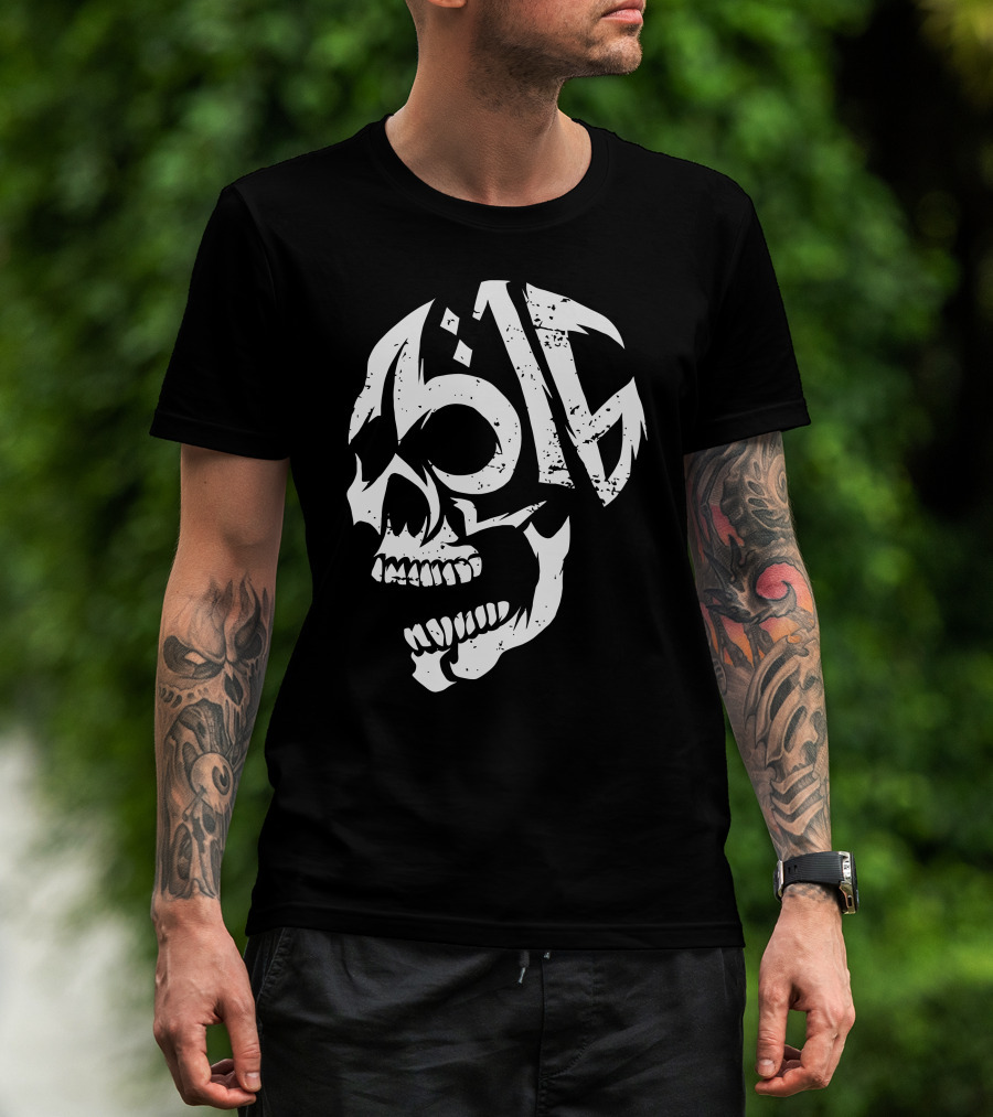 316 Steve Austin Skull Merch T-Shirt