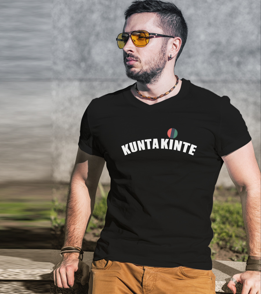 Kunta Kinte AdamSchefter Colin Kaepernick Liberation Flag T-Shirt