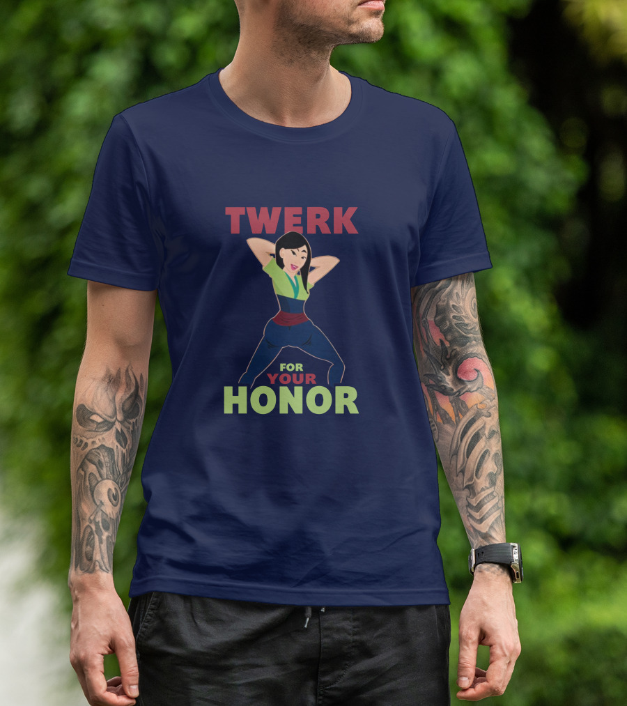 Libs Of Tik Tok Twerk For Your Honor Mia McKitterick Cartoon Character T-Shirt