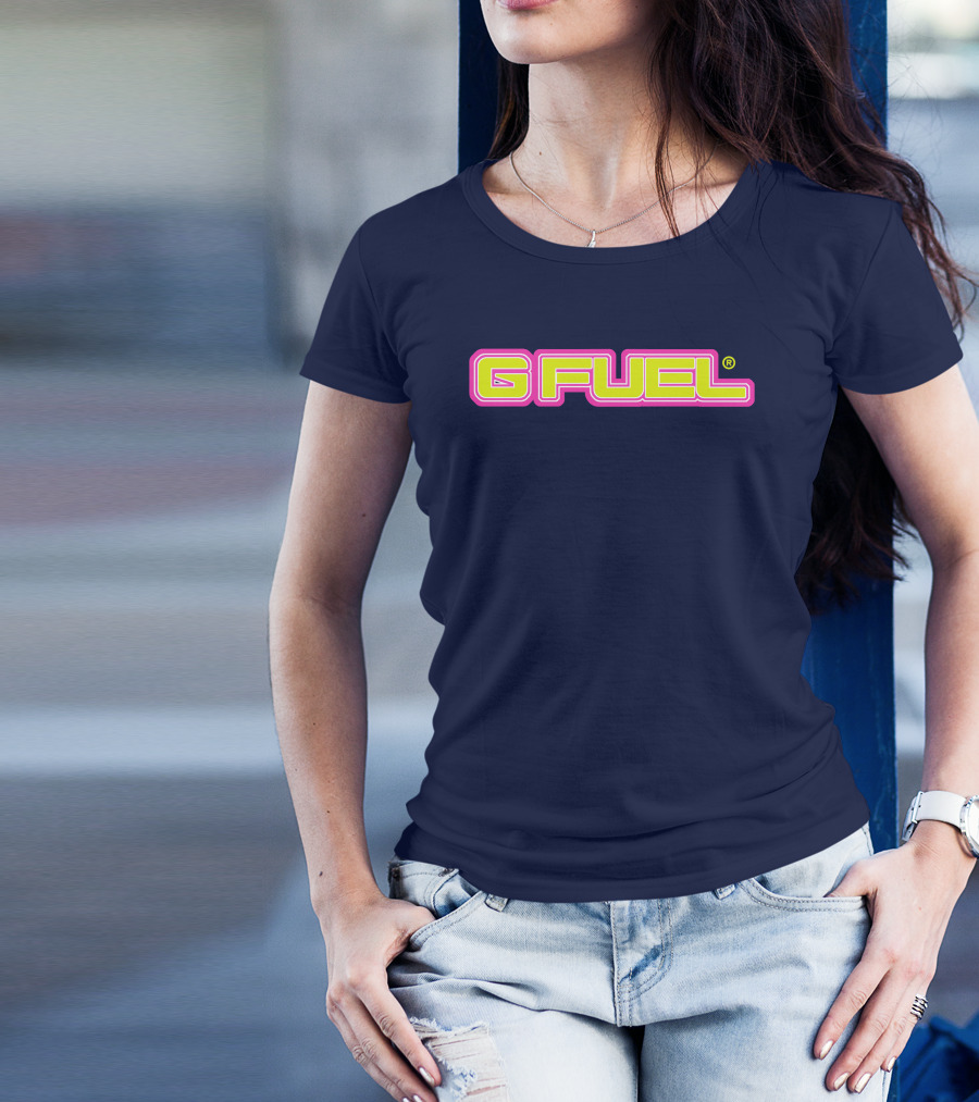 G Fuel Neon Logo Energy Formula T-Shirt