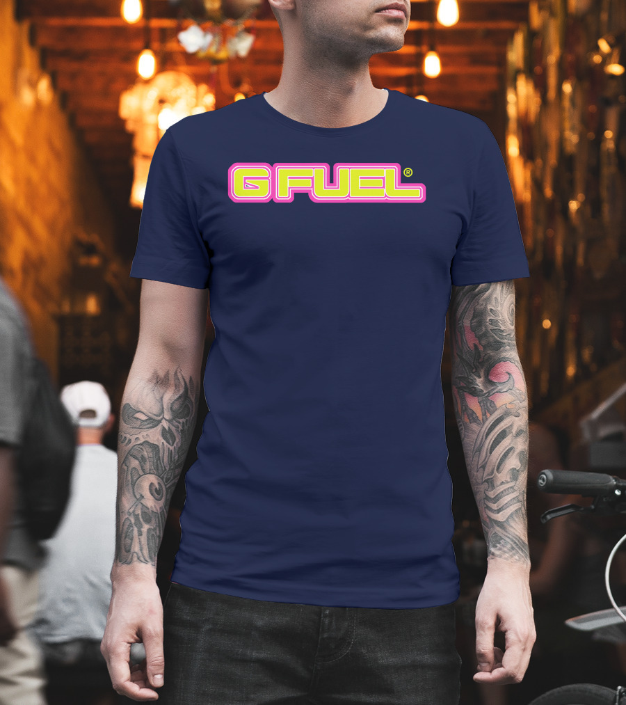 G Fuel Neon Logo Energy Formula T-Shirt