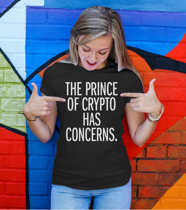 VitalikButerin The Prince Of Crypto Has Concerns T-Shirt