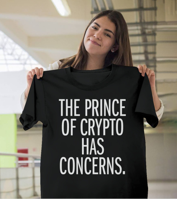 VitalikButerin The Prince Of Crypto Has Concerns T-Shirt
