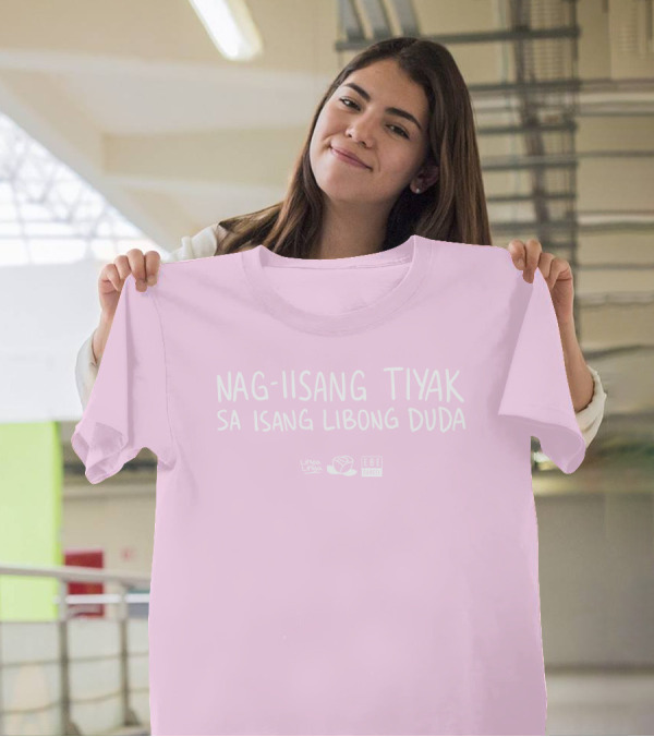 Nag-Iisang Tiyak Sa Isang Libong Duda Linya Linya Ebe Dancel T-Shirt