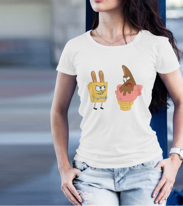 Y Patricio Láminas Artísticas Cone Fight T-Shirt