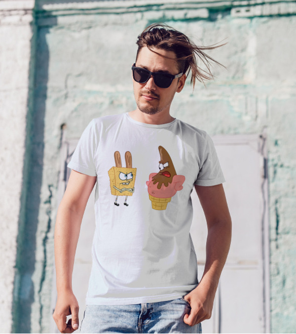 Y Patricio Láminas Artísticas Cone Fight T-Shirt