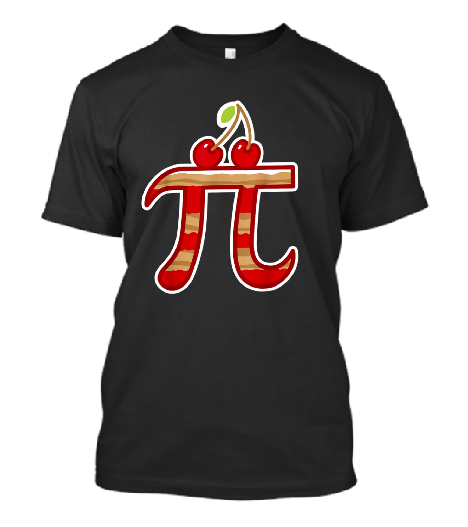 Cherry Pie Symbol For Mathematical Pi Day T-Shirt