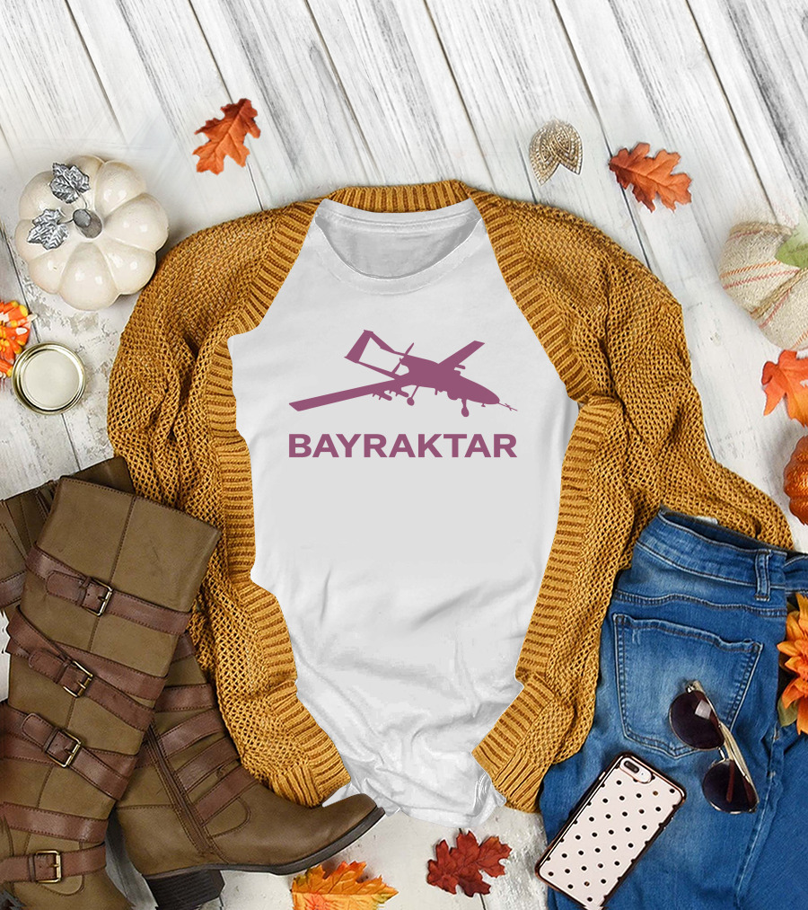 Bayraktar Drone Icon Bayraktar T-Shirt