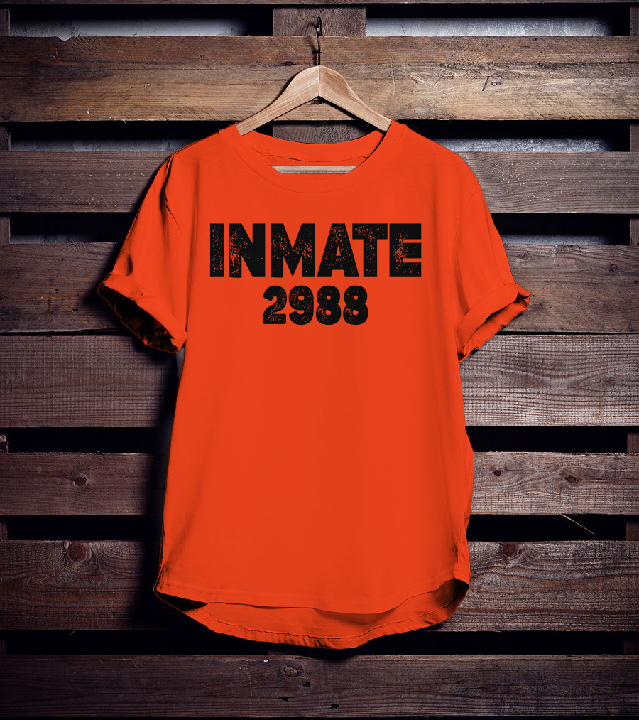 Inmate 2988 Boogie2988 Prison Number T-Shirt