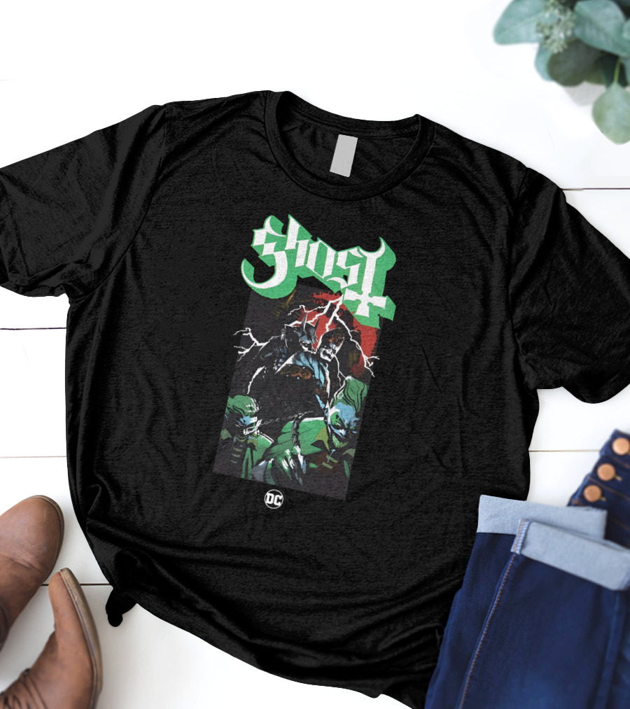 Ghost Batjoker DC Comics Dark Nights Villain Legends T-Shirt