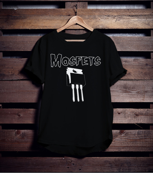 Mosfets Iconic Circuit Component T-Shirt