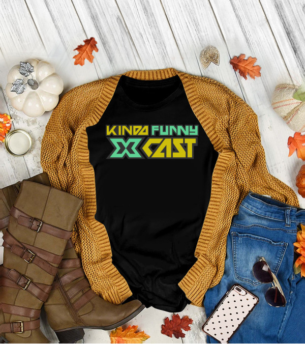 Kinda Funny Xcast Performance Gaming Podcast T-Shirt