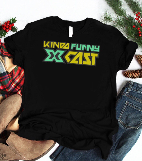 Kinda Funny Xcast Performance Gaming Podcast T-Shirt