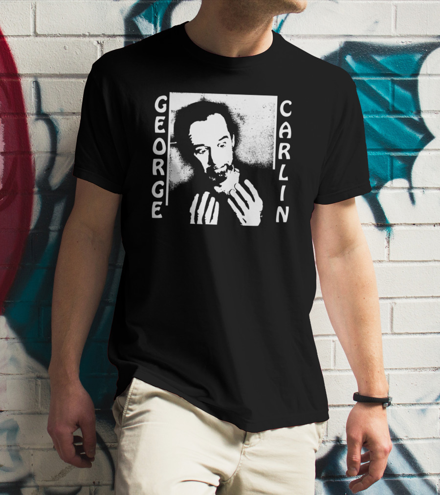 George Carlin It Only Hurts When I Think Wyco Vintage T-Shirt