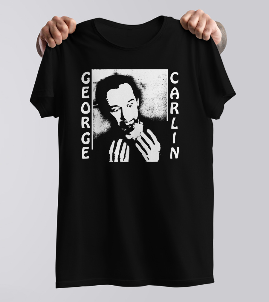George Carlin It Only Hurts When I Think Wyco Vintage T-Shirt