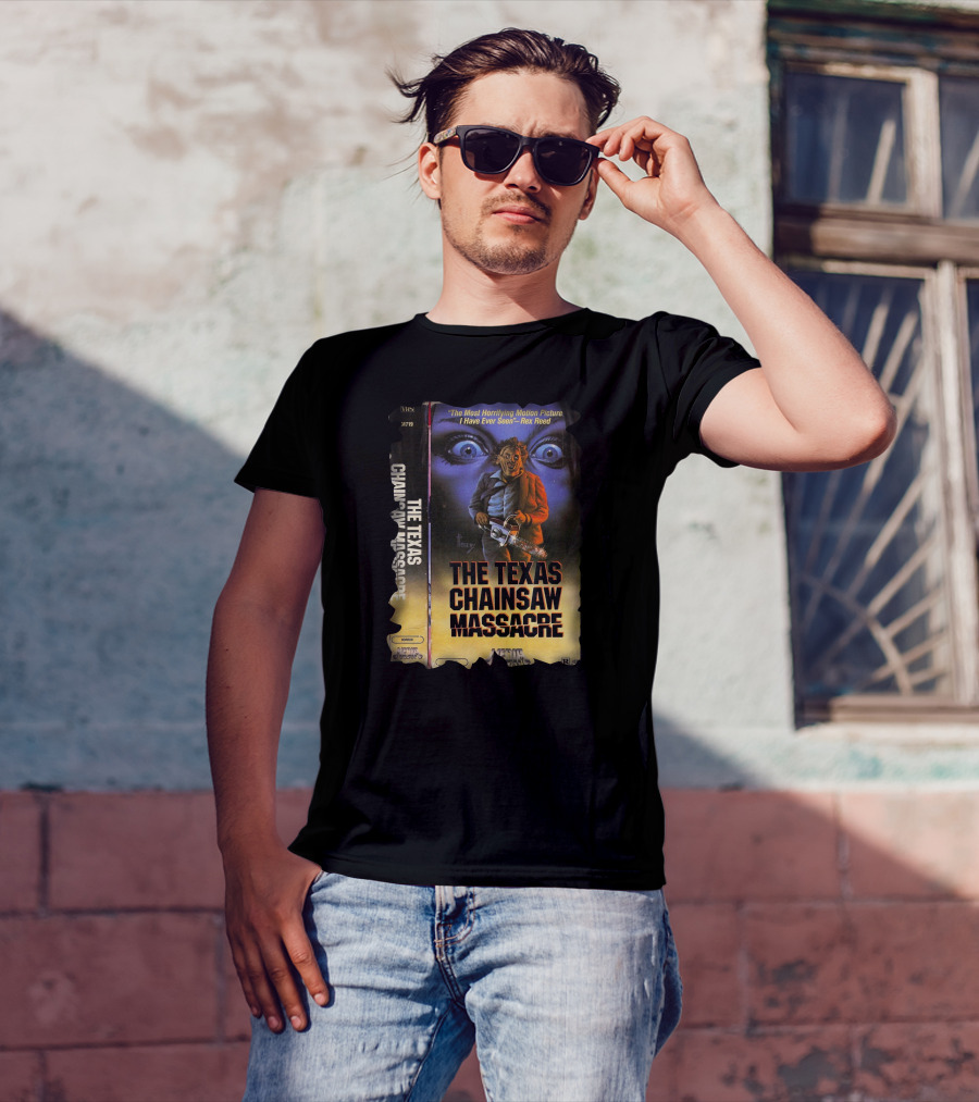 The Texas Chainsaw Massacre Most Horrifying Motion Picture Rex Reed T-Shirt