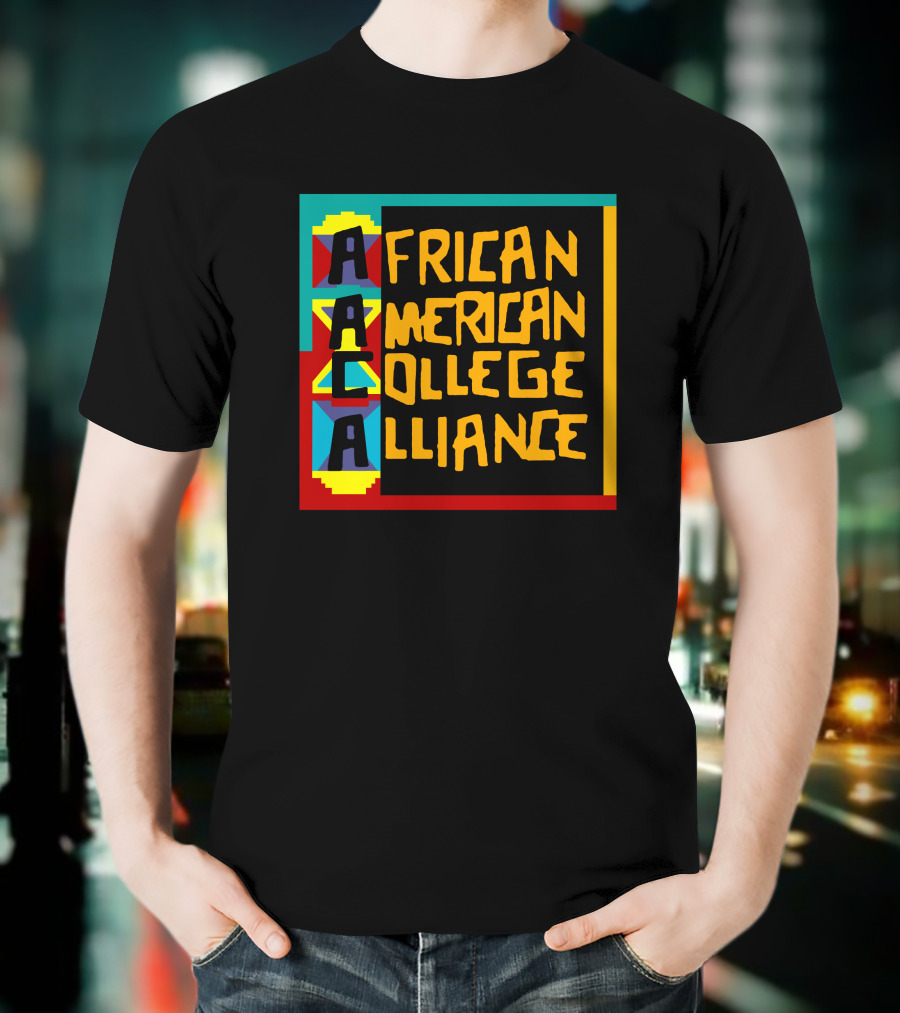 African American College Alliance AACA Matthew A Cherry Clothing Shop T-Shirt