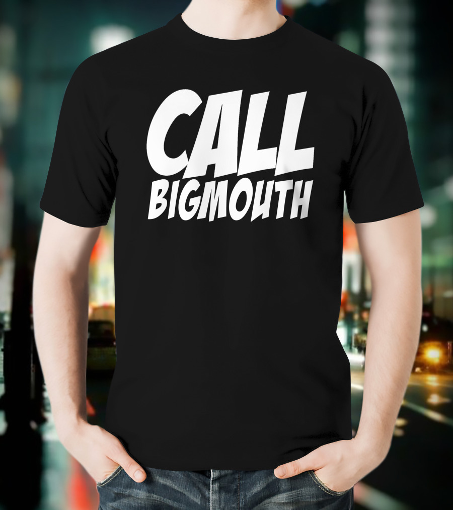 Kevin Holland Big Mouth Call MMAoverload Shop T-Shirt