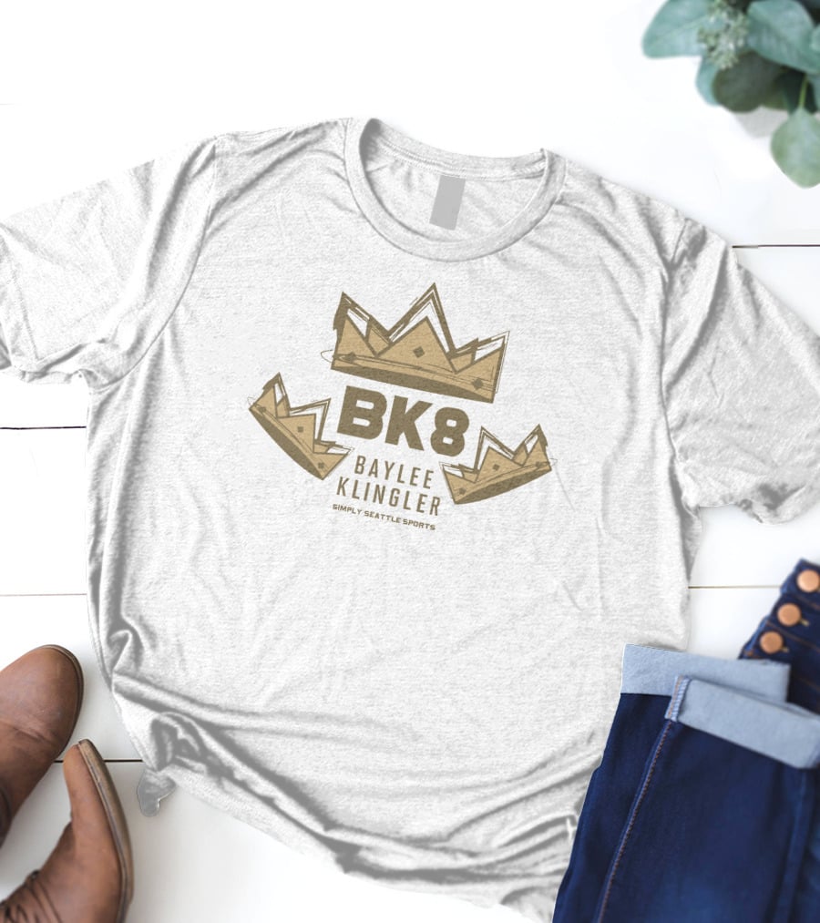 BK8 Baylee Klingler Simply Seattle Sports Crown T-Shirt
