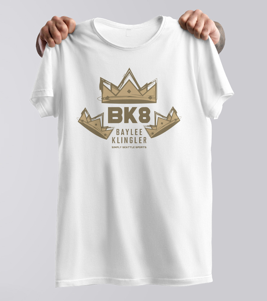 BK8 Baylee Klingler Simply Seattle Sports Crown T-Shirt