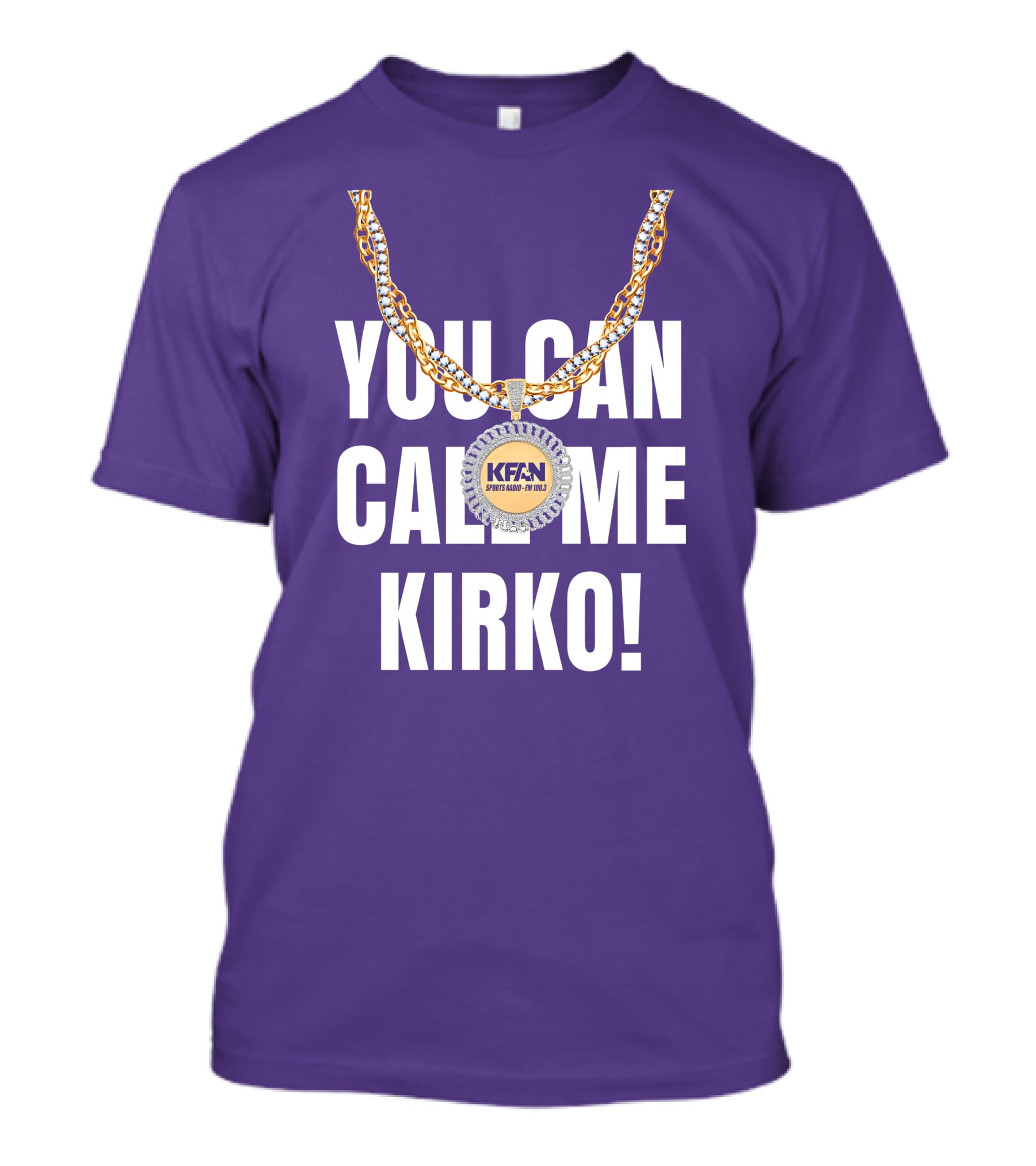 KFAN Sports Radio You Can Call Me Kirko T-Shirt