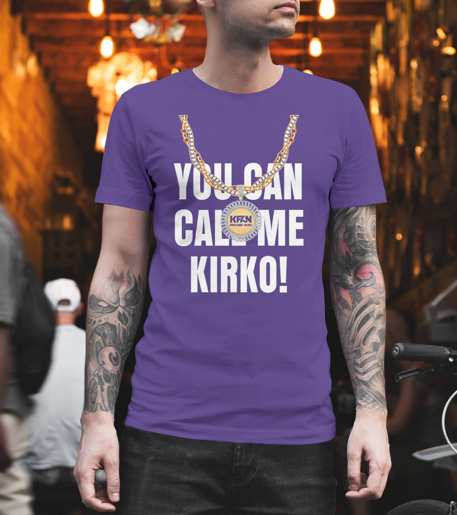 KFAN Sports Radio You Can Call Me Kirko T-Shirt