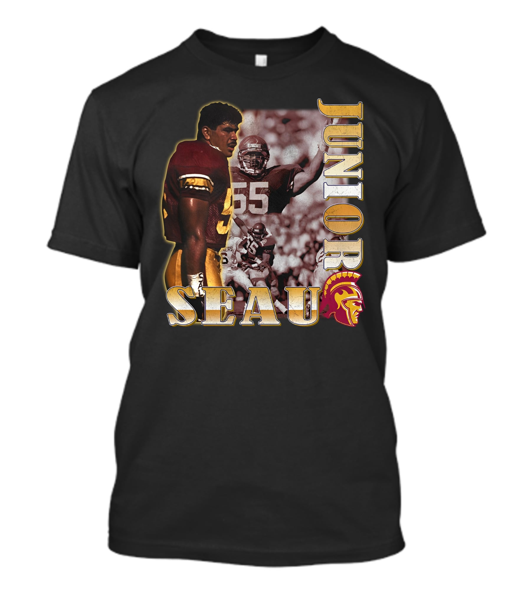 Junior Seau USC Trojans 55 Football Legend T-Shirt