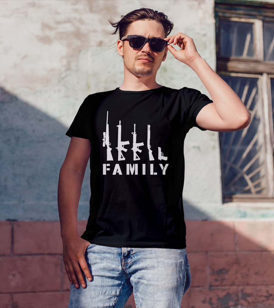 FAMILY Gun Silhouettes Collection T-Shirt