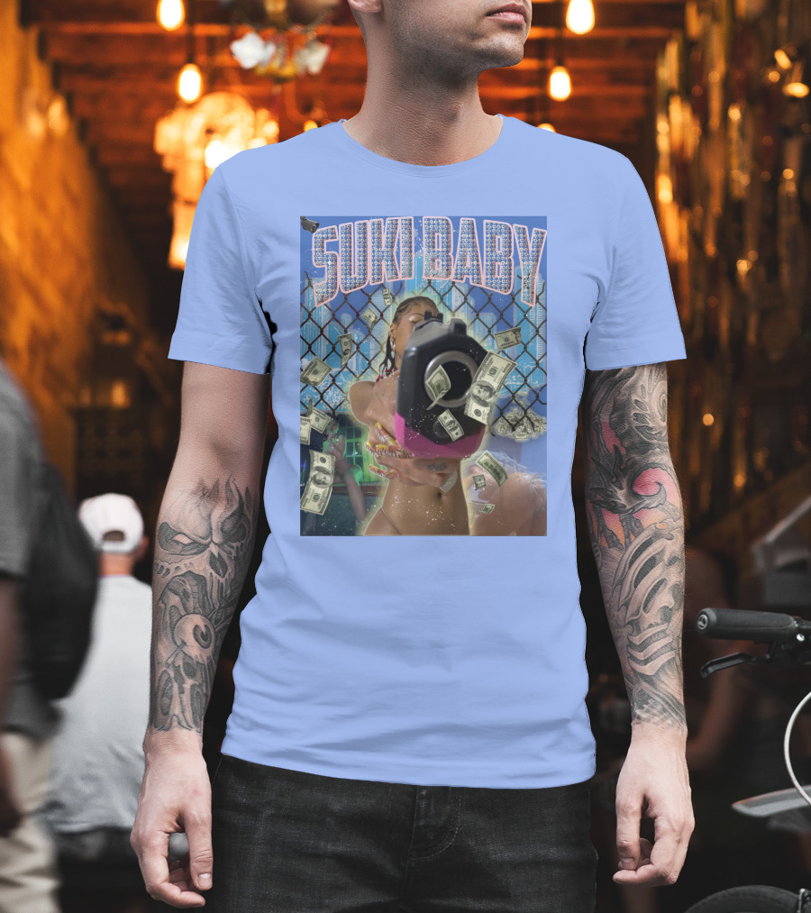 Suki Baby Money And Glamour Urban Aesthetic T-Shirt