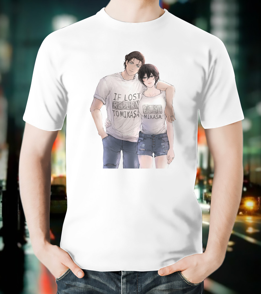 Eremika If Lost Return To Mikasa I'm Mikasa T-Shirt