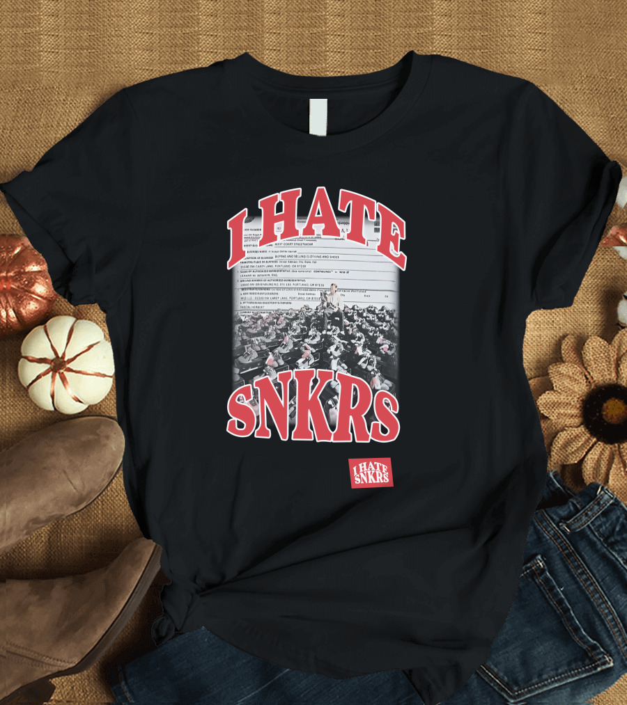 Seattle Seahawks Joe Mama I Hate Snkrs Shopping Chaos T-Shirt