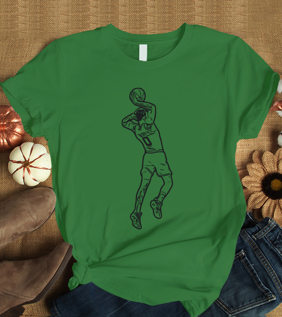 Jaytatum0 Jayson Tatum Basketball Dunk T-Shirt