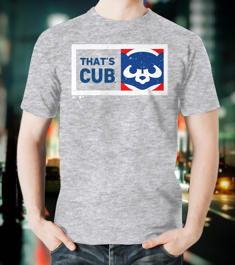 Chicago Cubs That's Cub Blue Bear T-Shirt