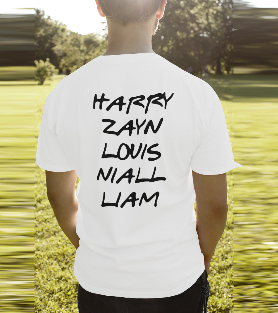 Harry Zayn Louis Niall Liam Jamalsworld T-Shirt