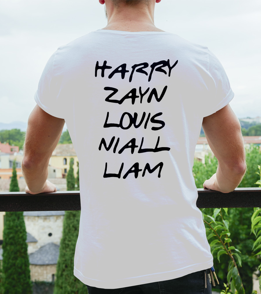 Harry Zayn Louis Niall Liam Jamalsworld T-Shirt